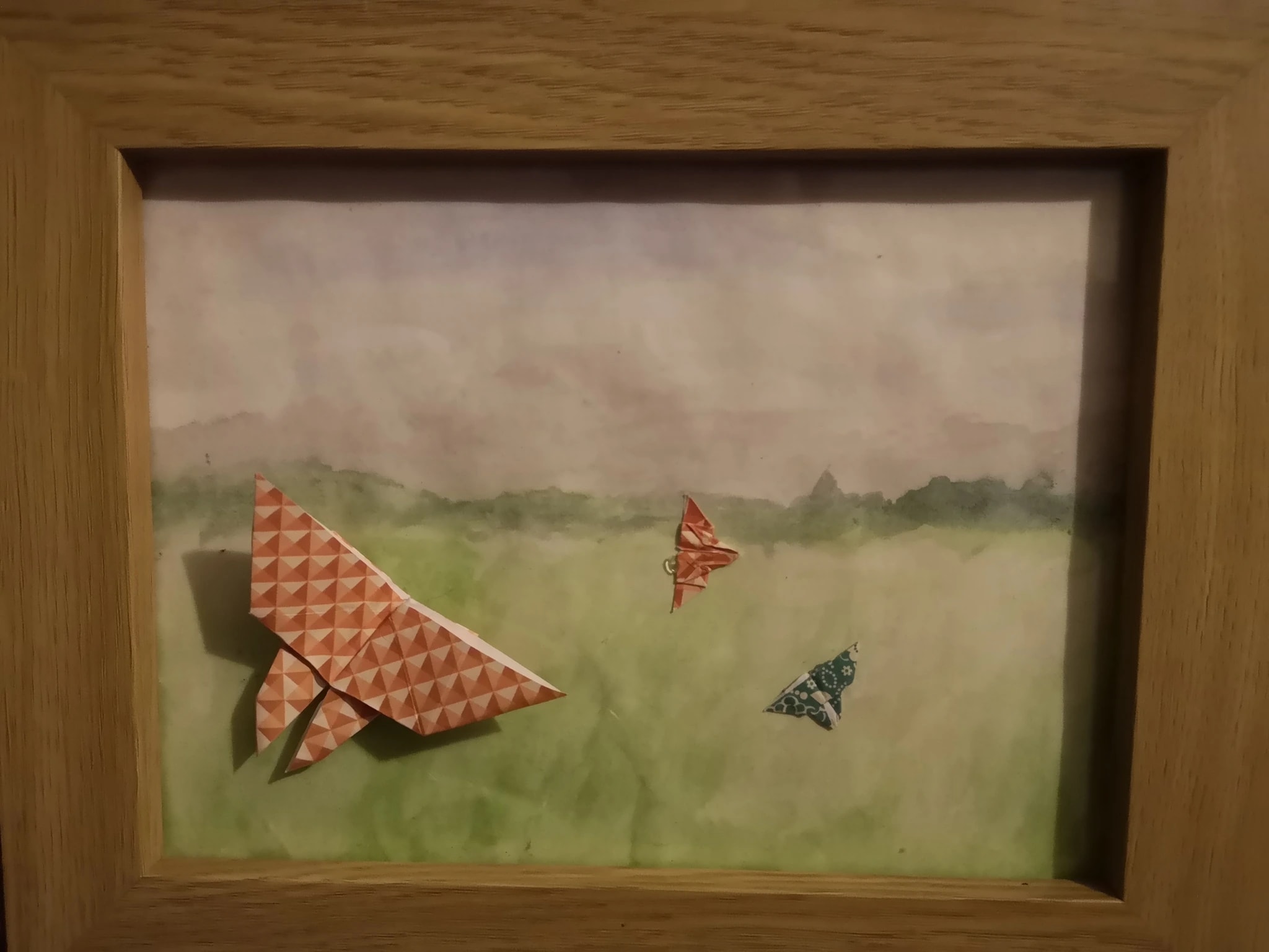 Paper Birds in Flight (paper dreams 2)