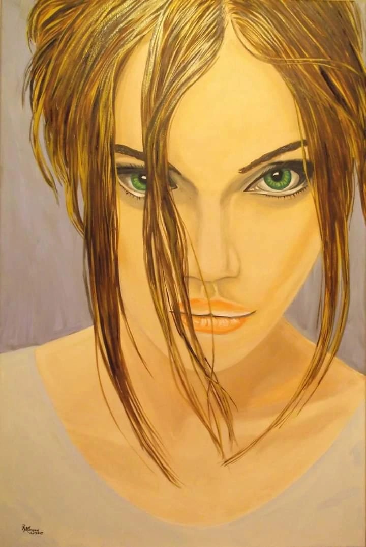 Green-Eyed Portrait