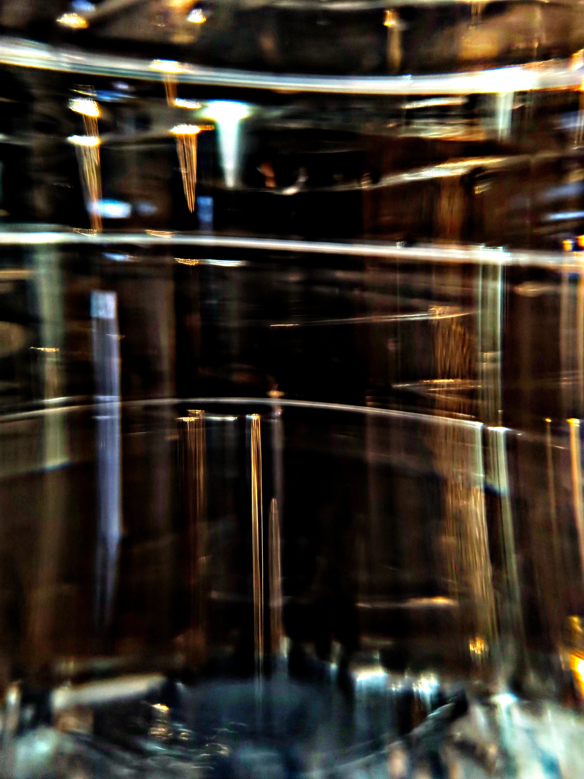 Nocturnal Glass Reflections