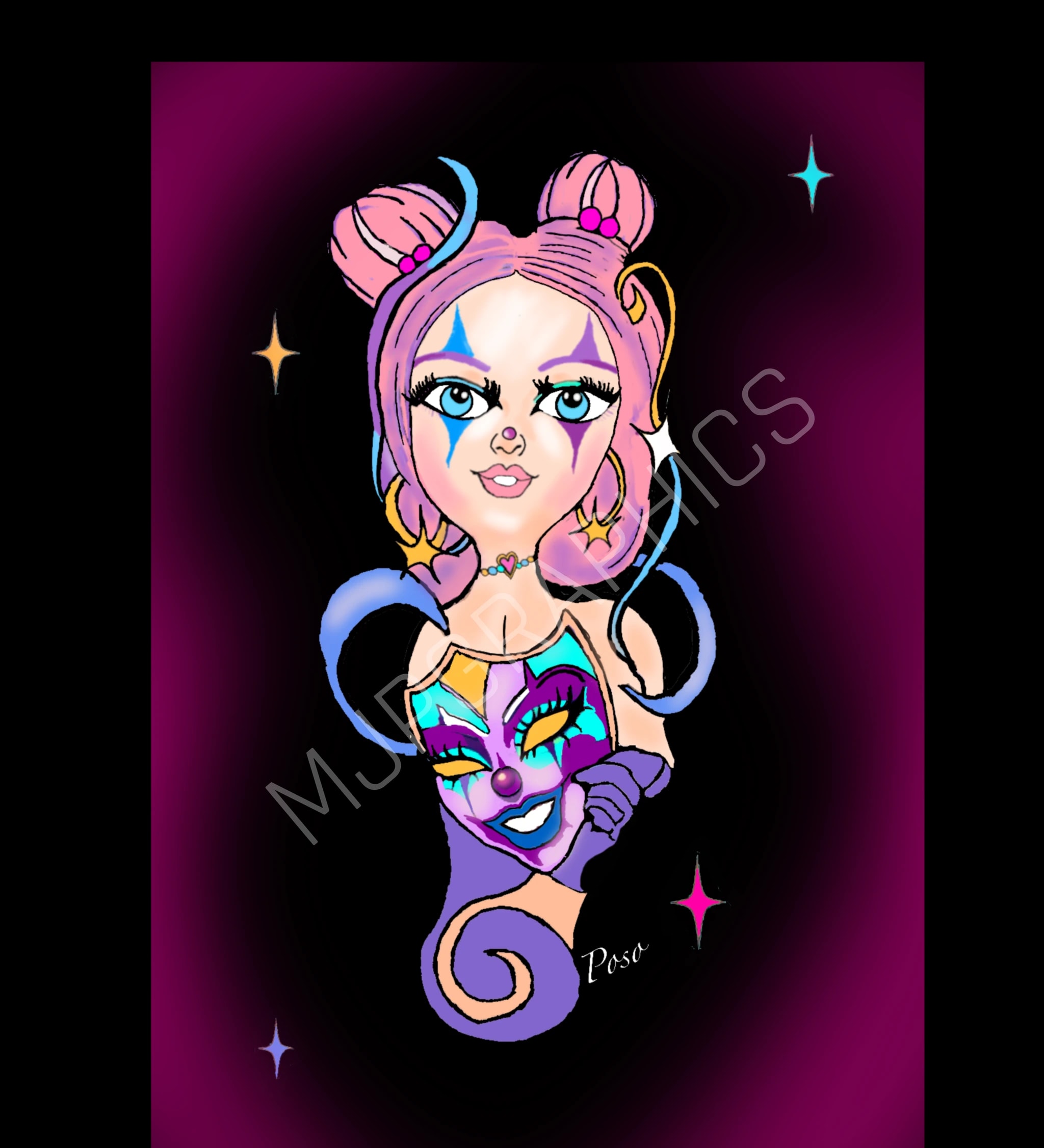 Mardi Gras Girl