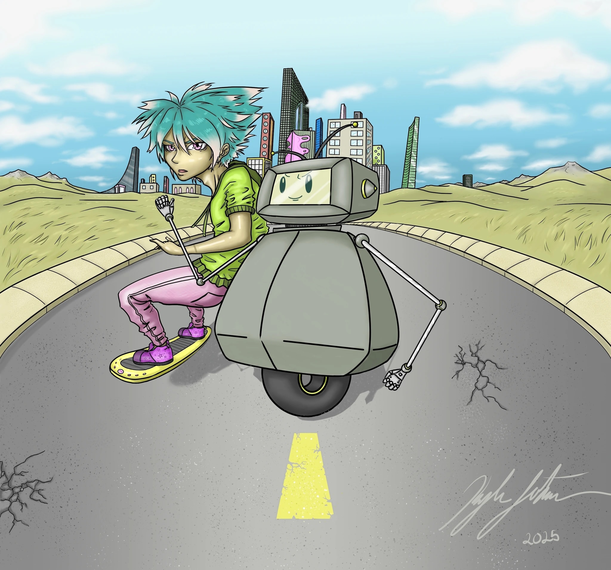 Robo Skate Ride