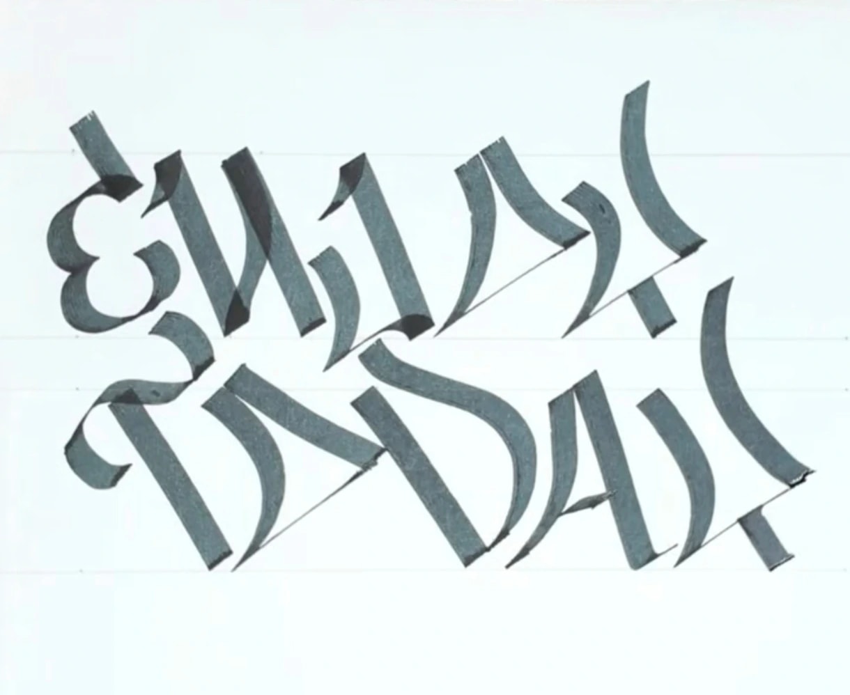 Ink Calligraphy