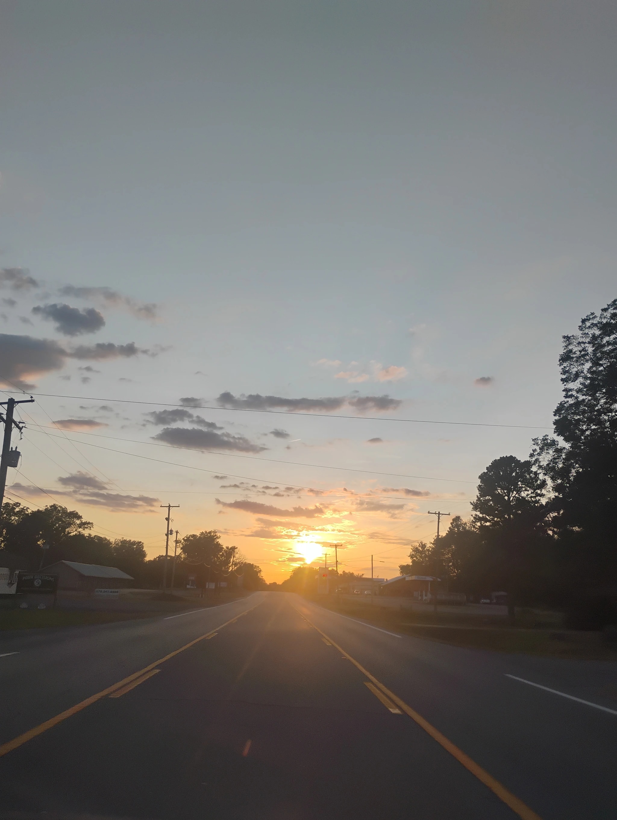 Sunset Roadway