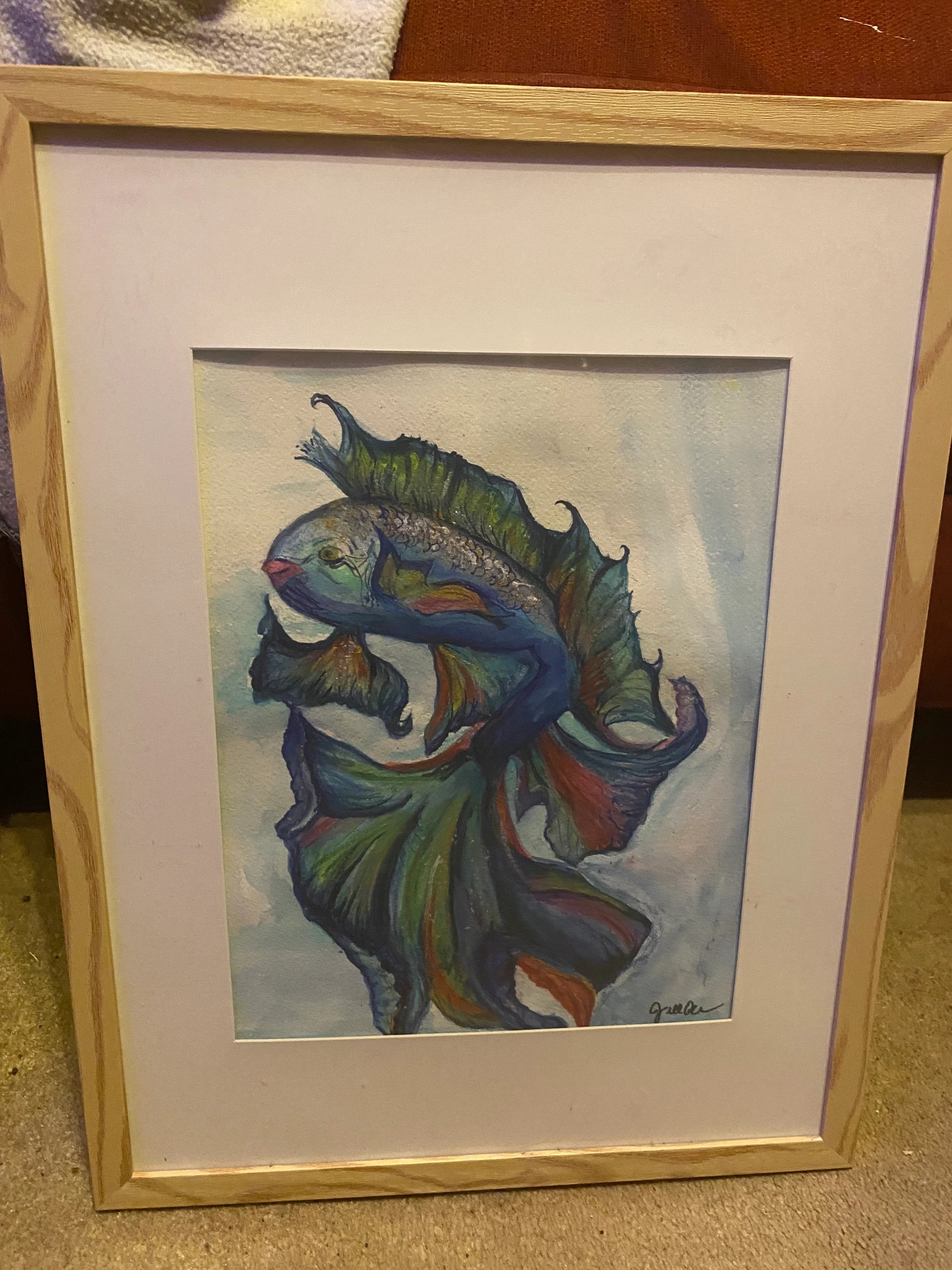 Dancing Betta Fish