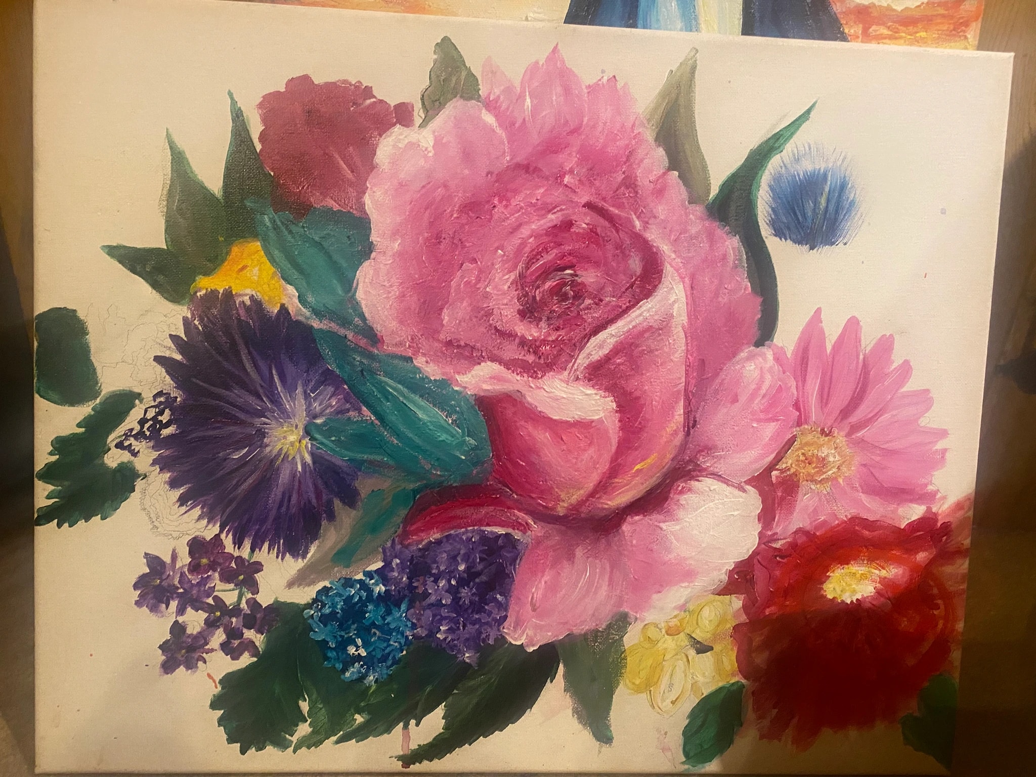 Peony and Wildflower Bouquet