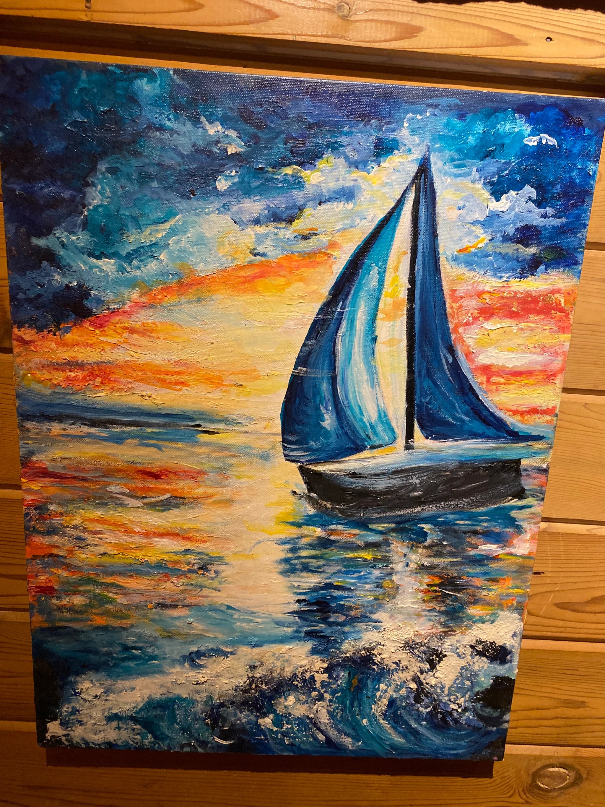 Sailboat at Sunset