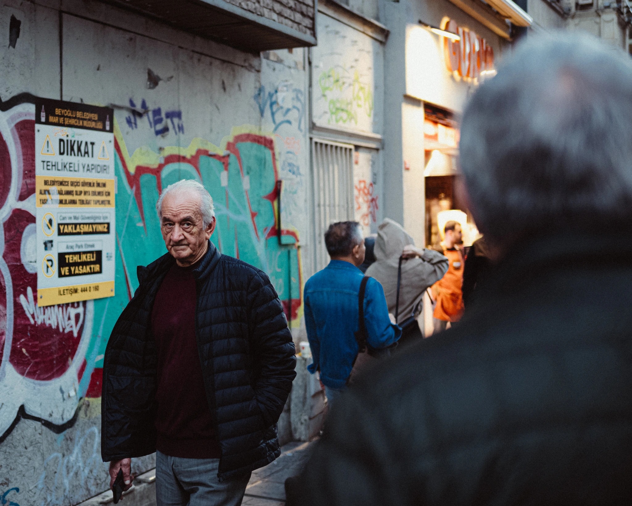 Graffiti Street Portrait