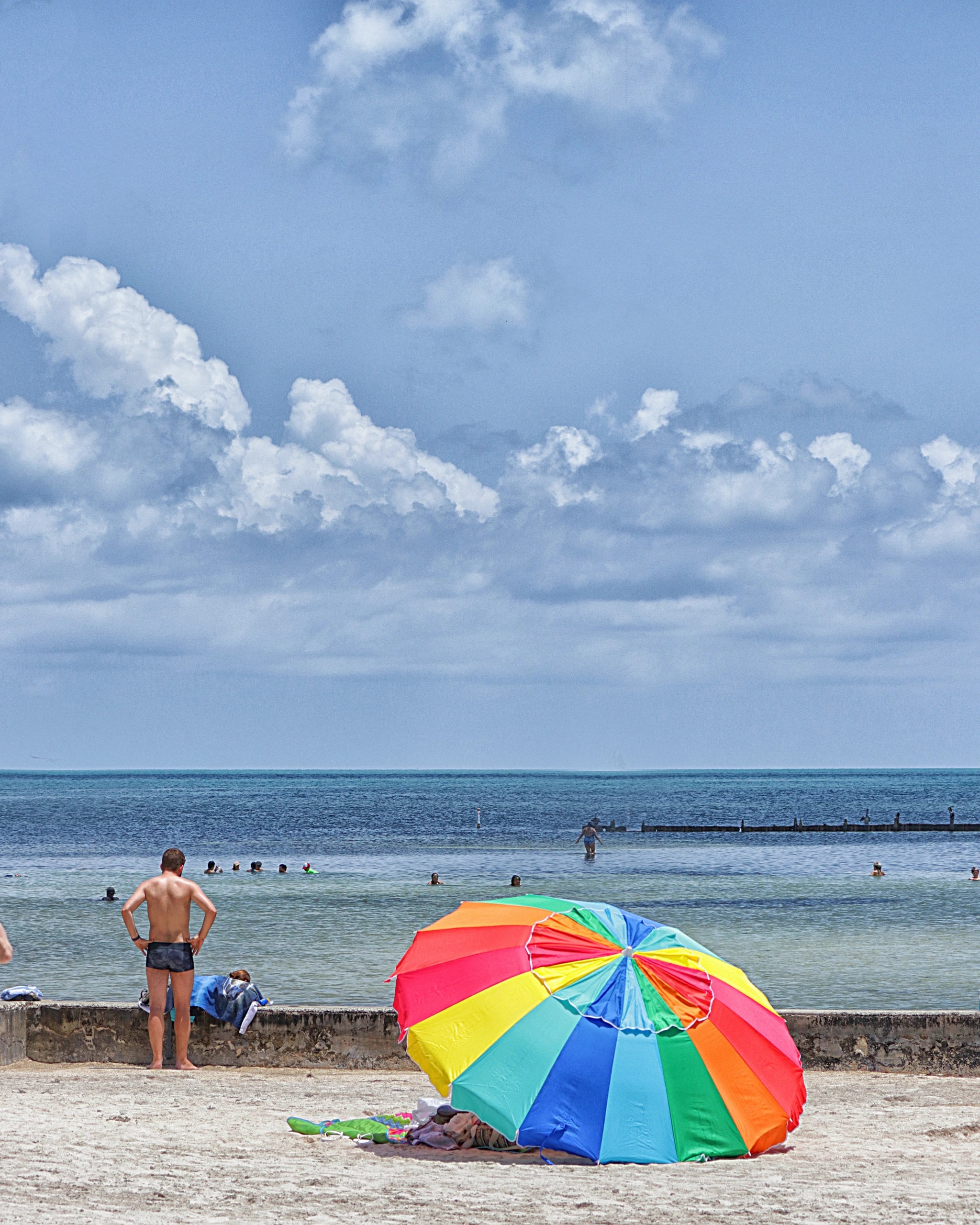 Rainbow Beach Umbrella