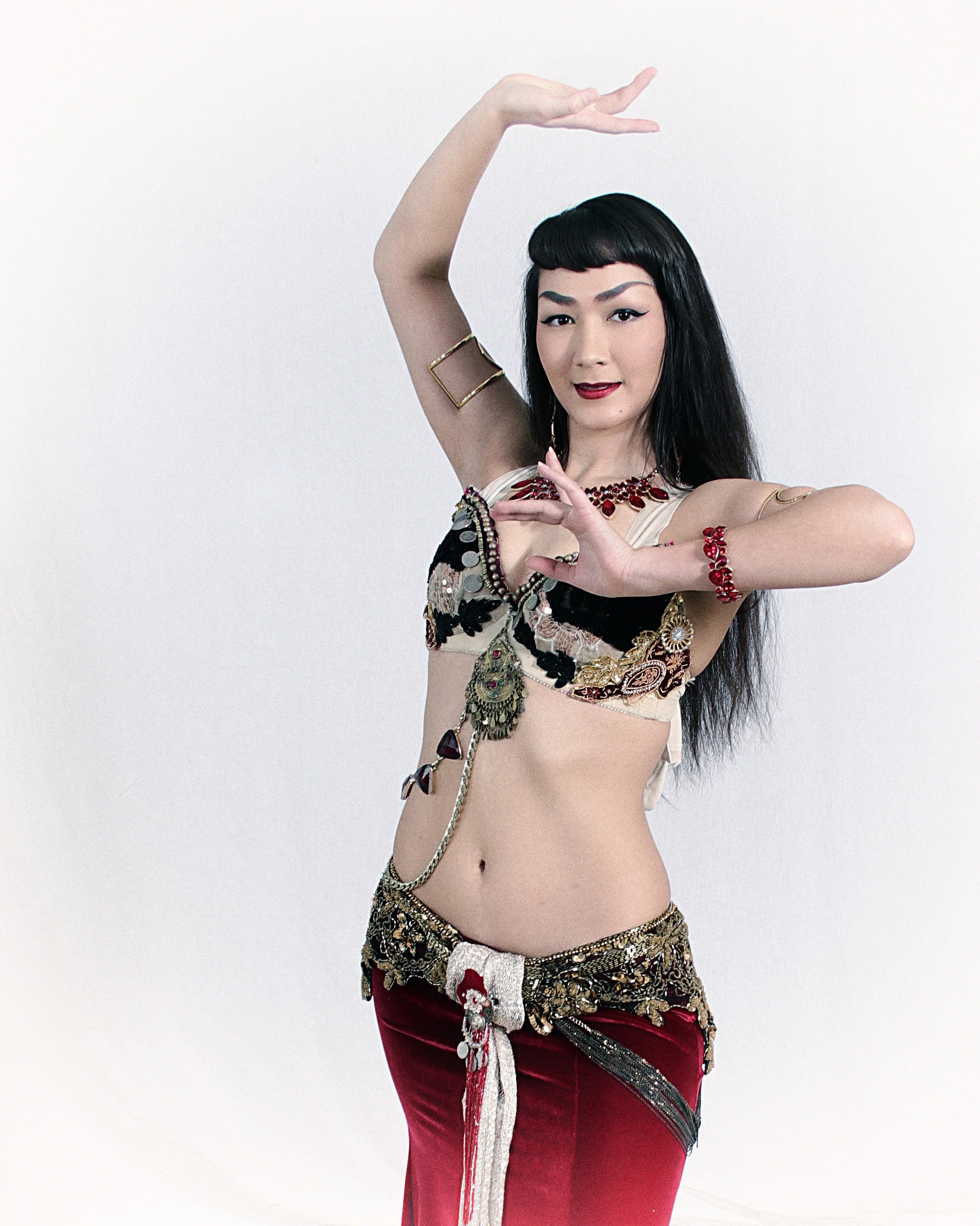 Crimson Belly Dancer