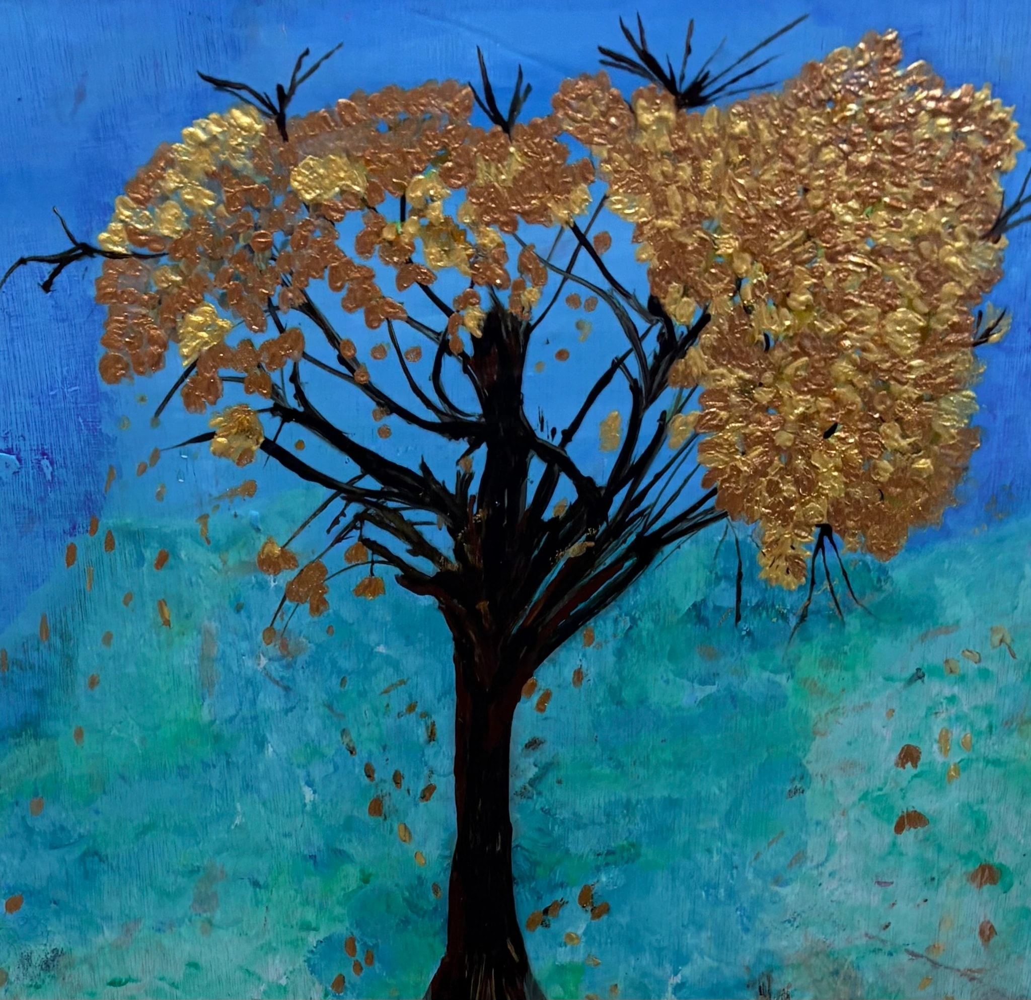 Golden Autumn Tree