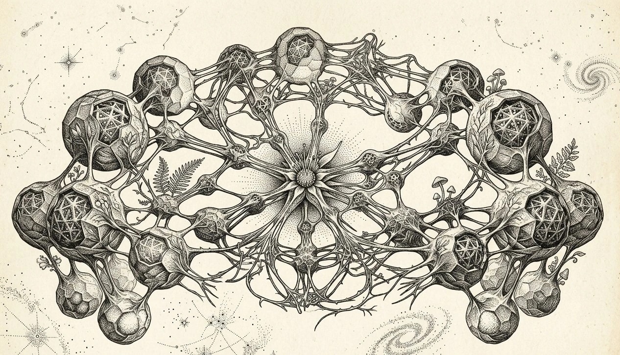 Celestial Neural Garden