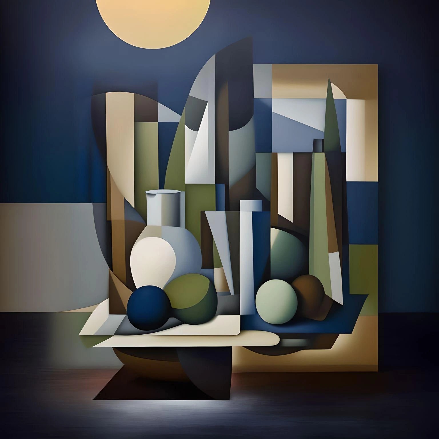 Geometric Still Life