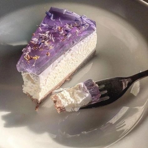 Violet Petal Cheesecake