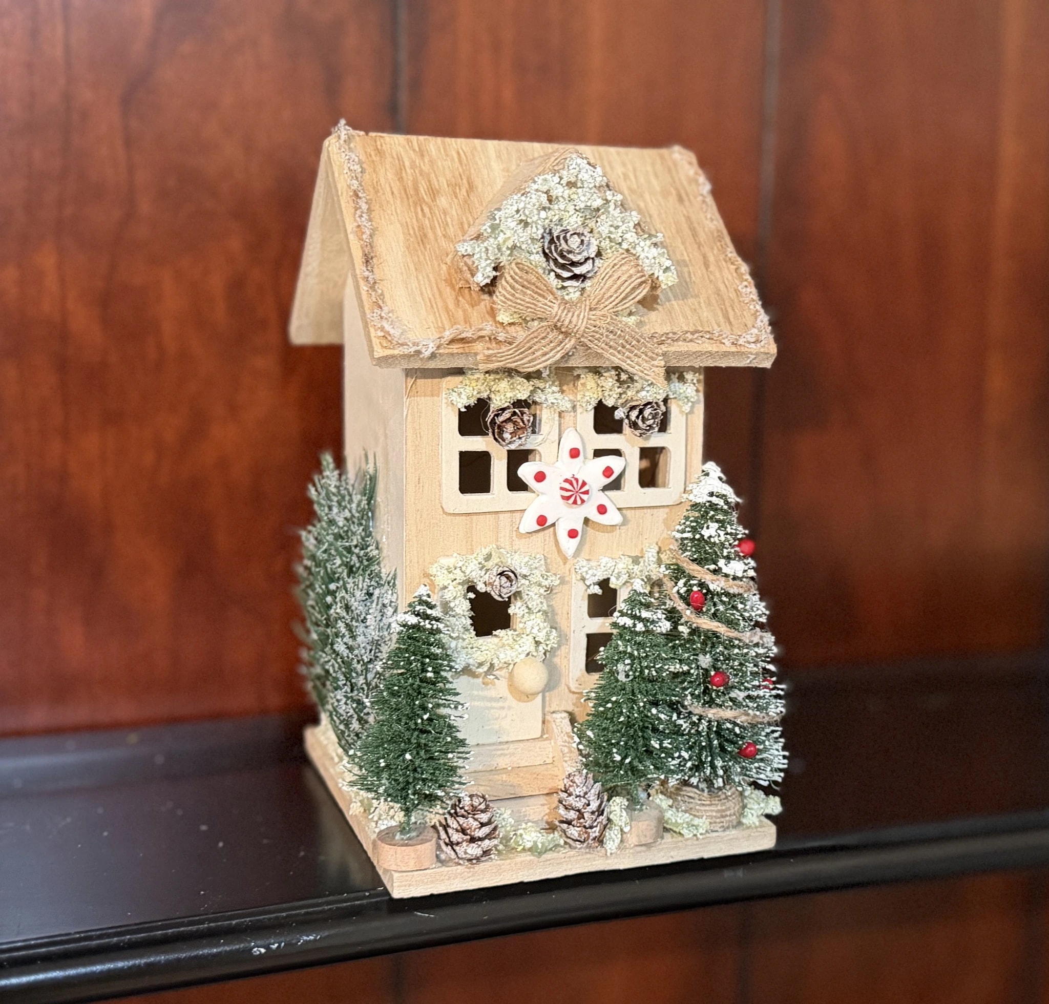 Snowy Christmas House