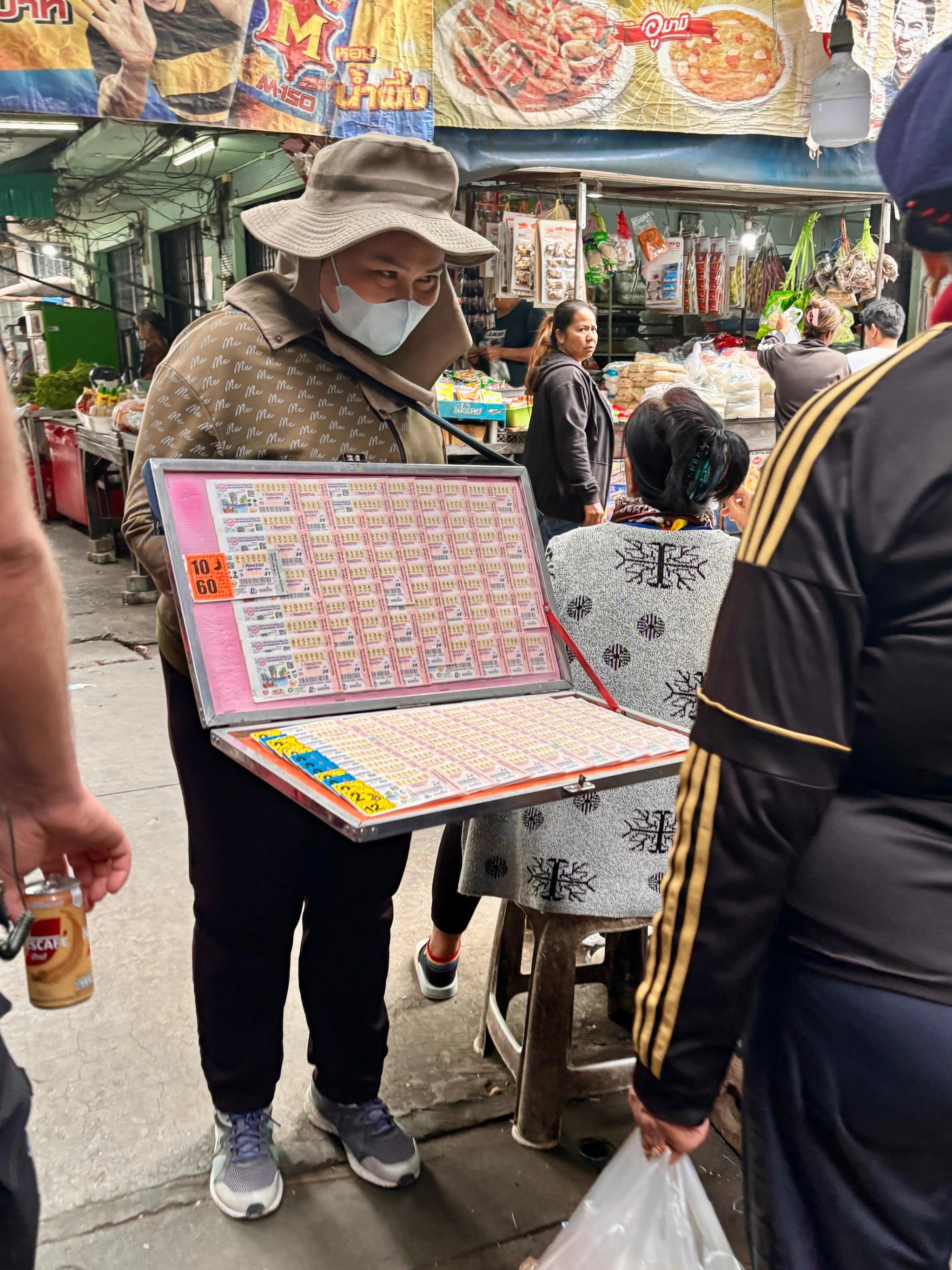 Lottery Market Stall