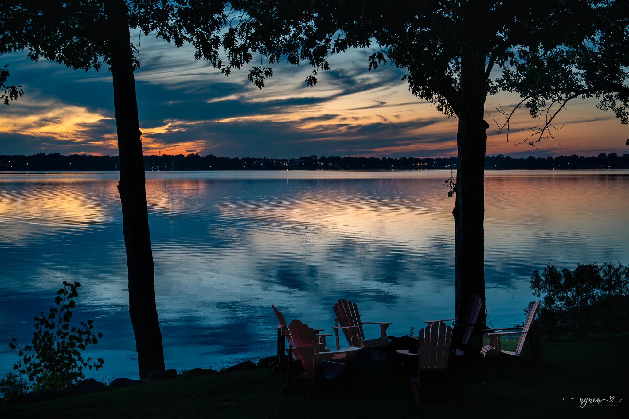 Lakefront Sunset Chairs