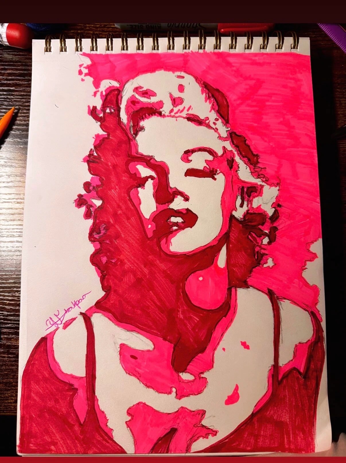 Scarlet Portrait