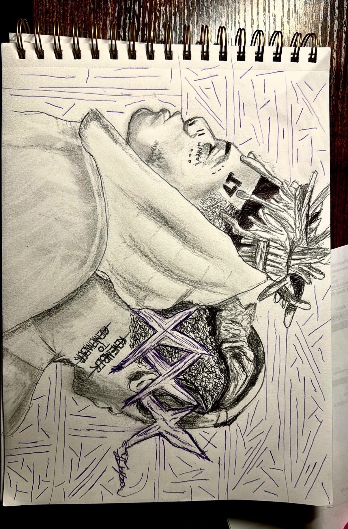 Reclining Figure in Violet