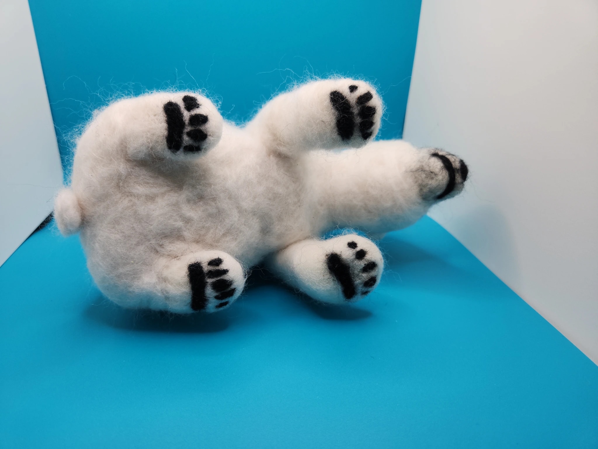 Upside-Down Polar Bear