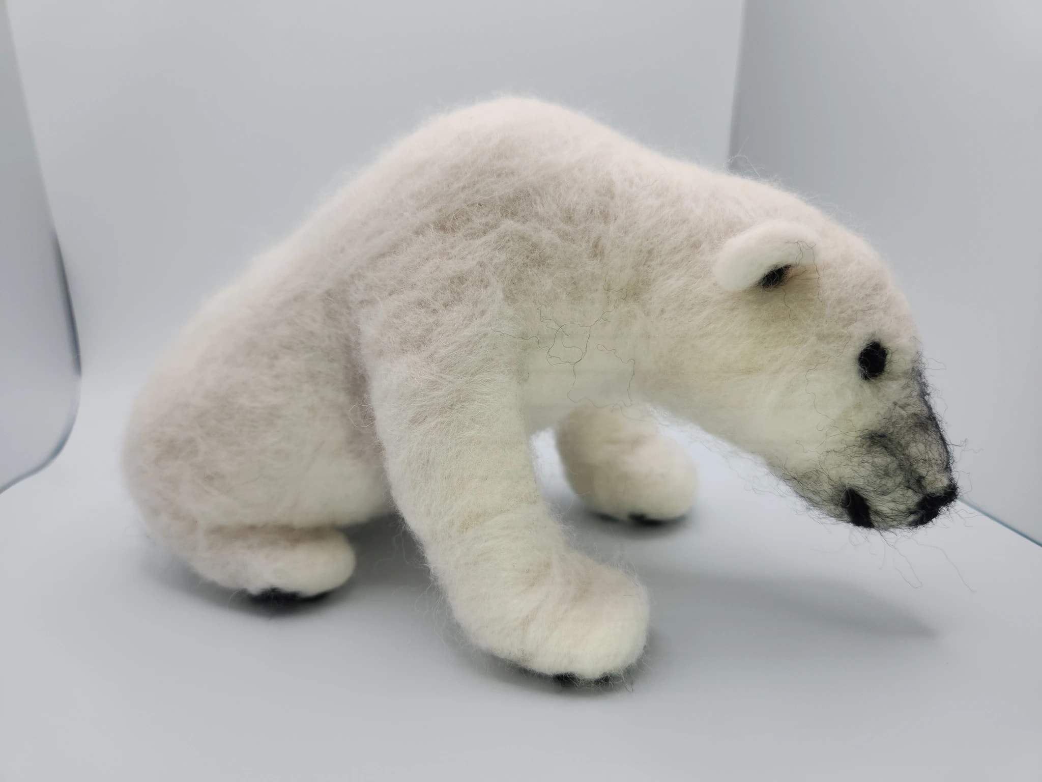 Felted Polar Bear