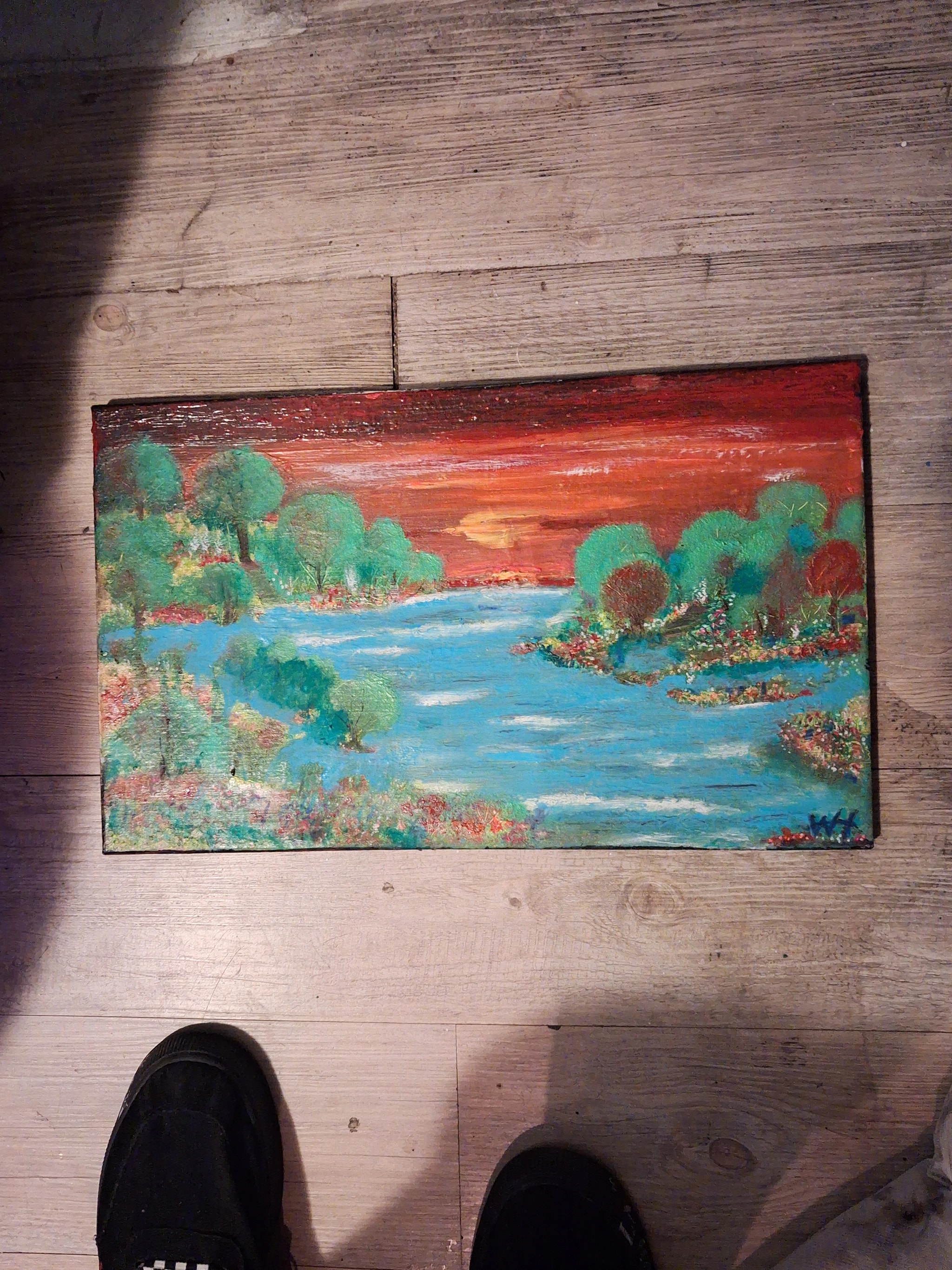 River at Sunset