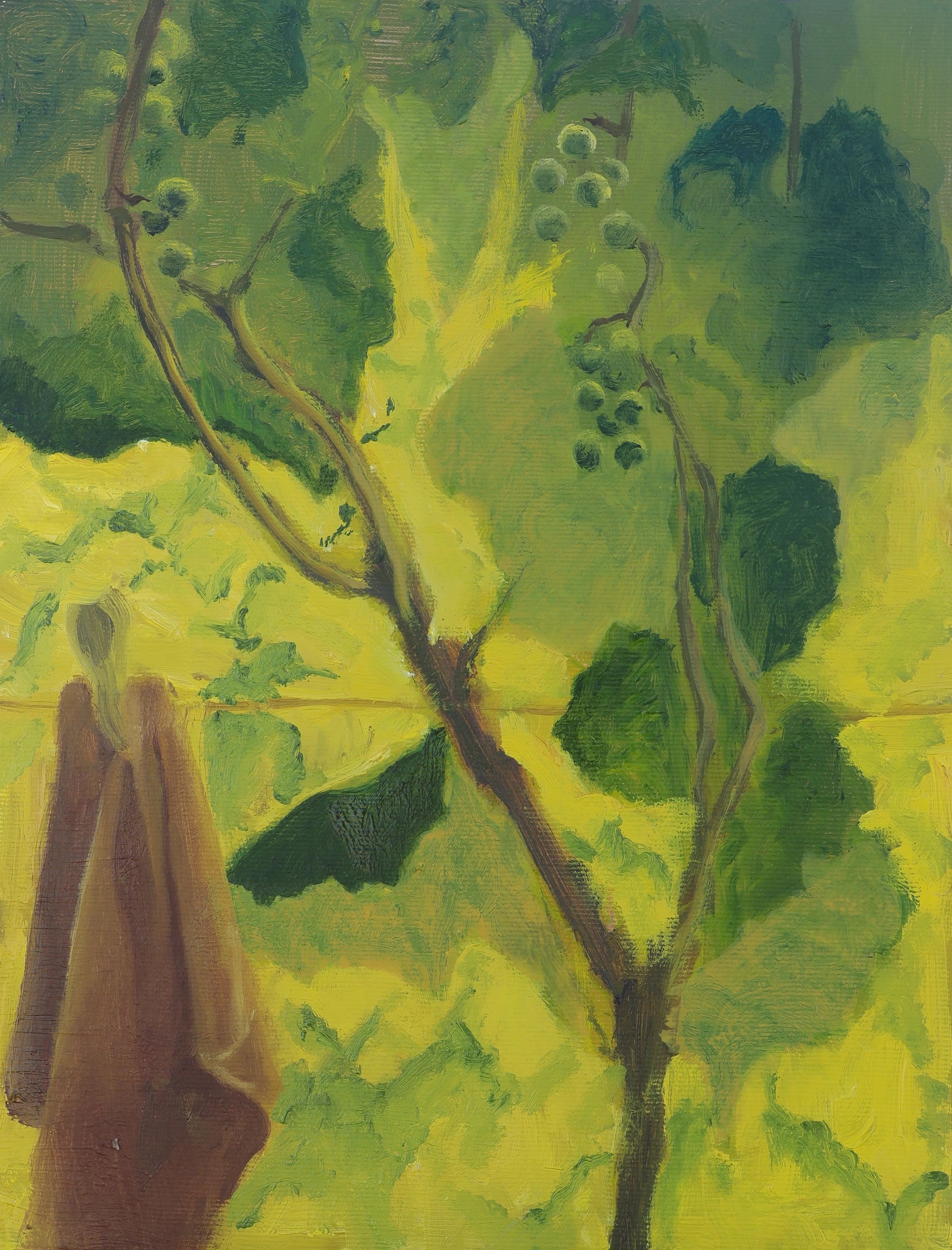 Luminous Green Branches
