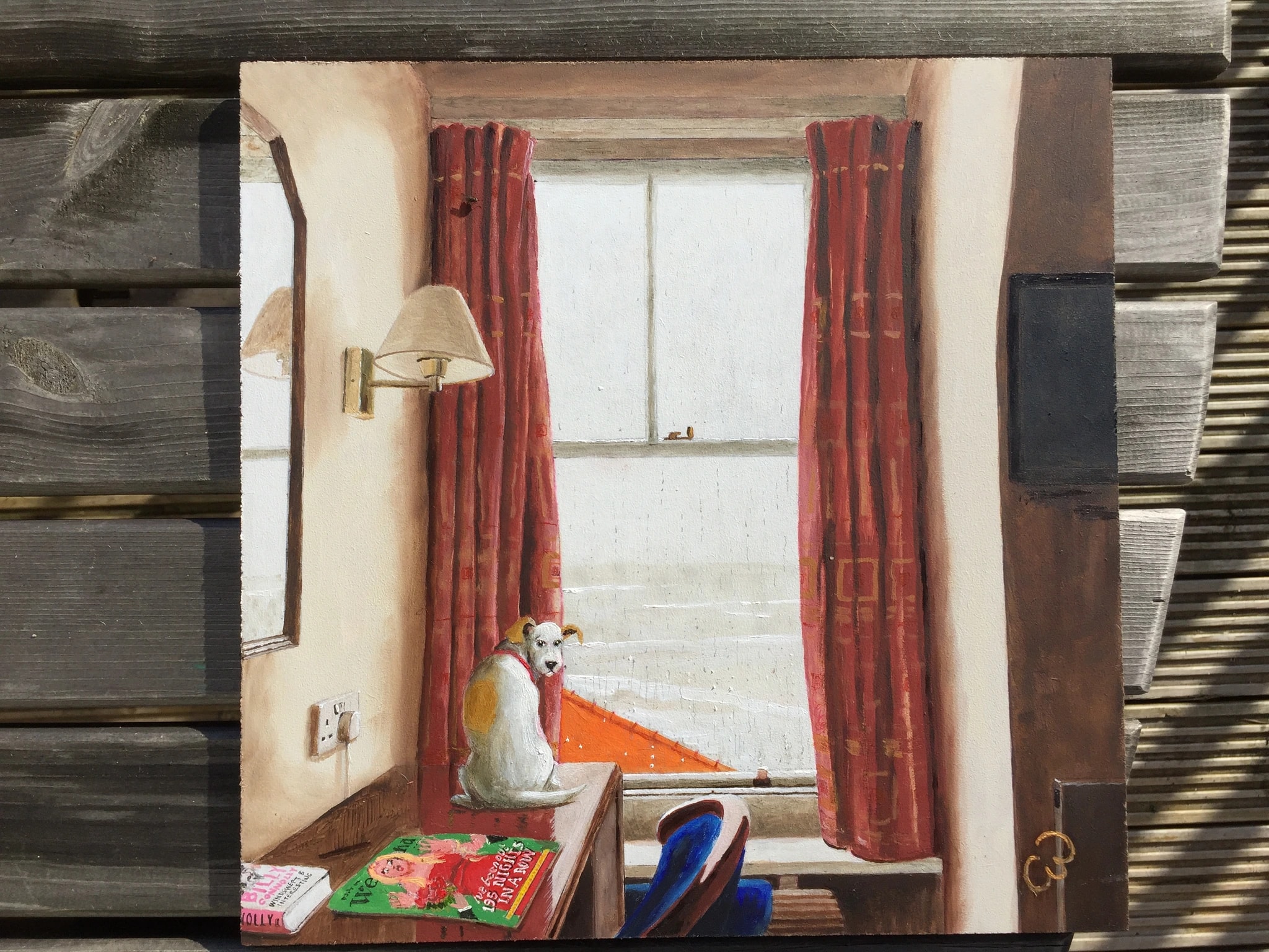 Dog by the Window