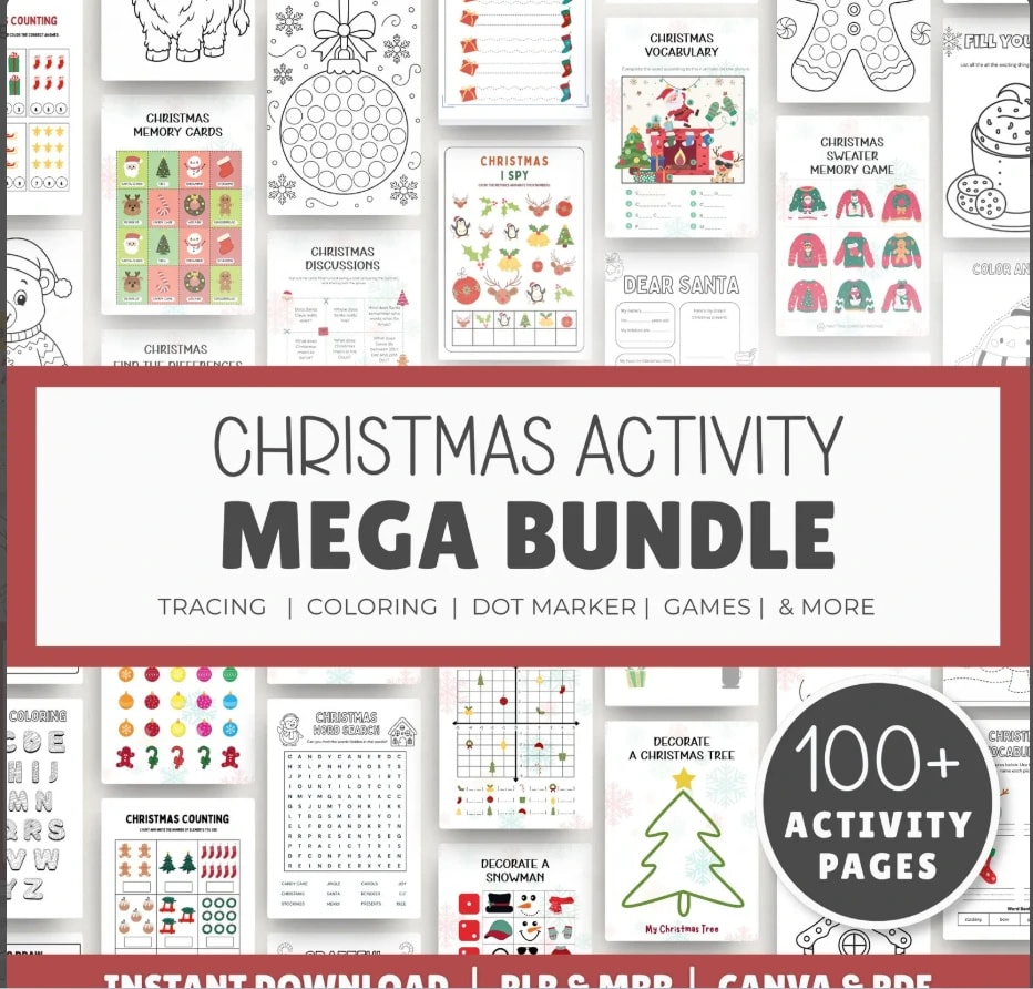 Christmas Activity Bundle
