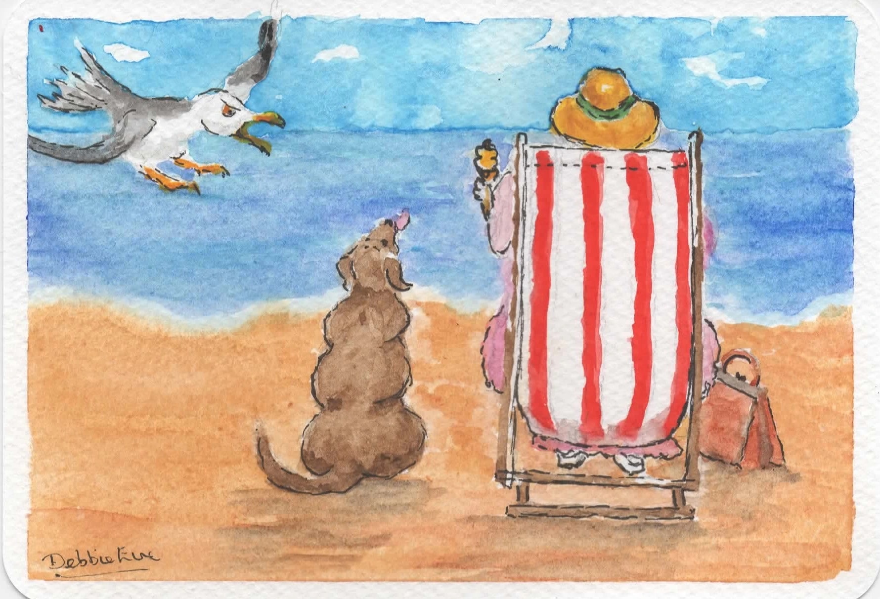 Seaside Postcard