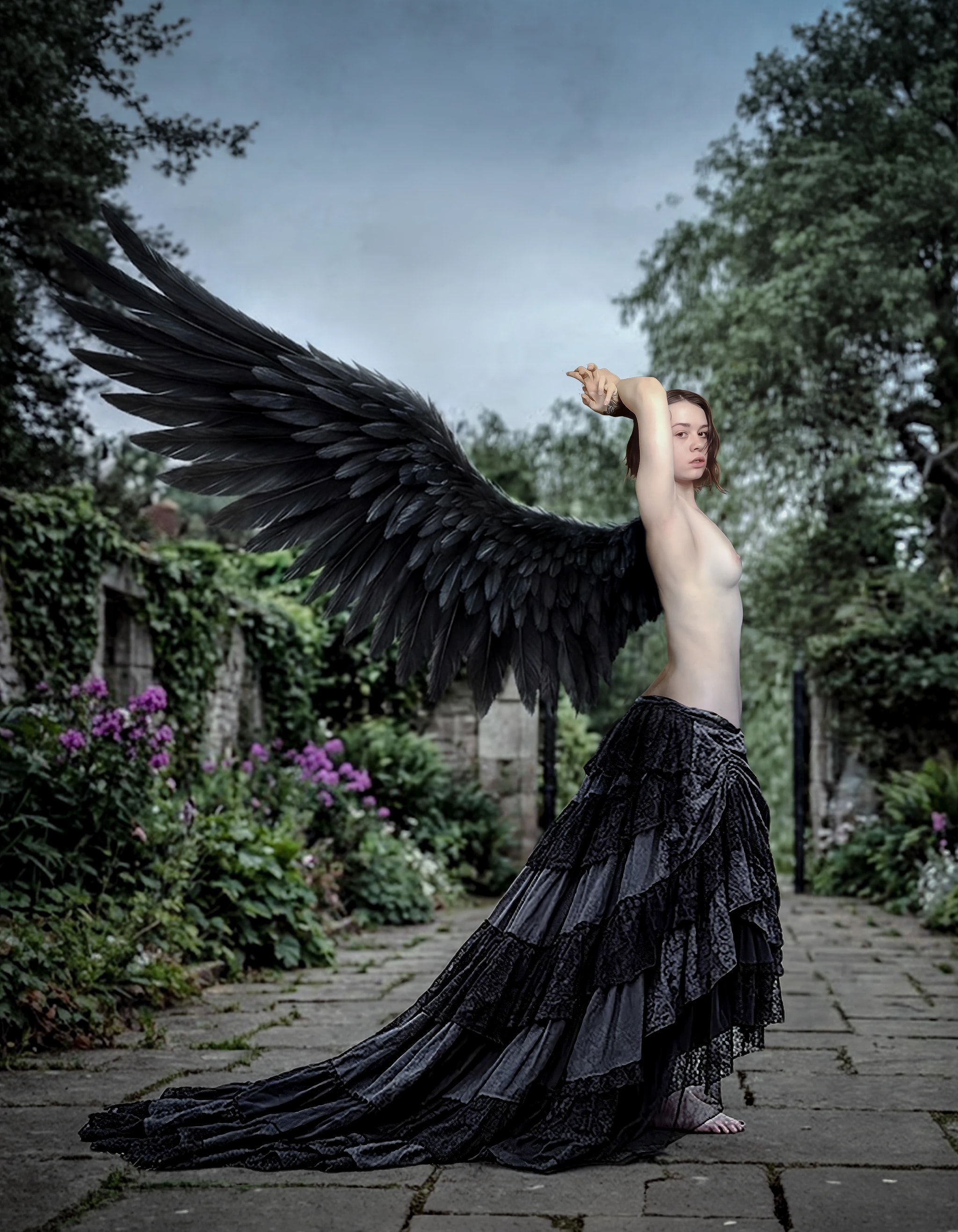 Blackwing in the Garden