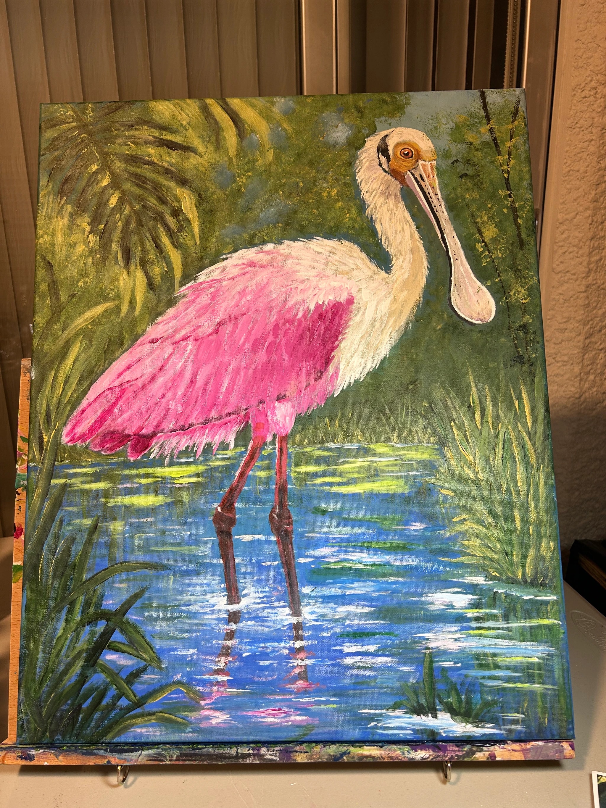 Roseate Spoonbill Pond