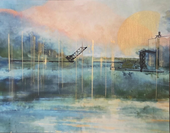 River Dreams in Iron and Gold