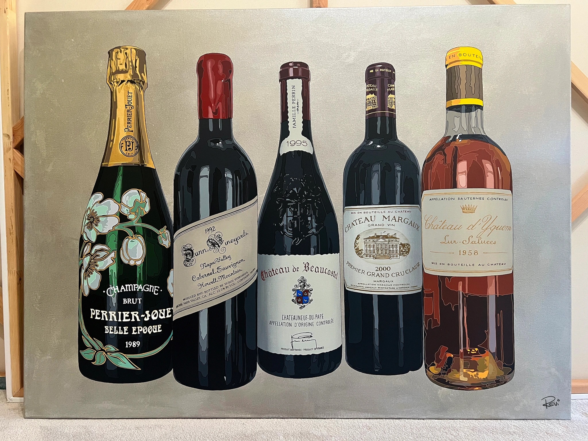Vintage Elegance: A Celebration of Iconic Wines and Champagne Bottles