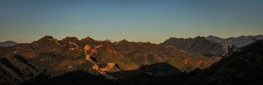Great Wall at Dusk