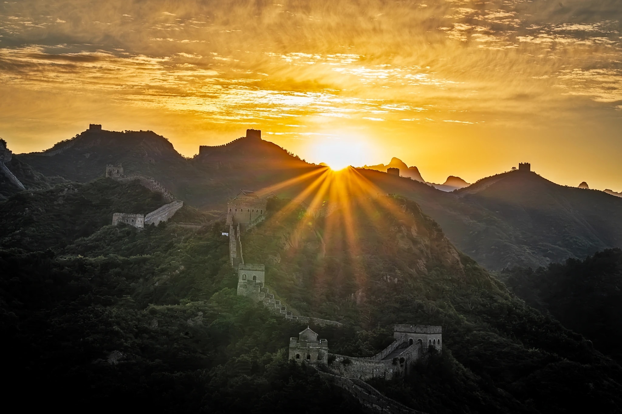 Great Wall Sunset