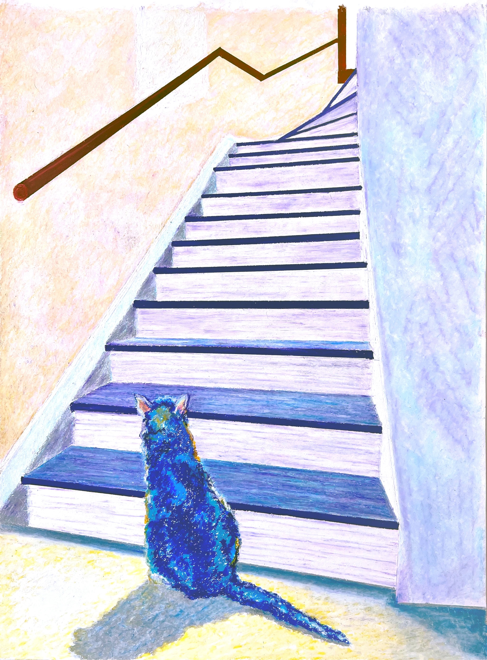 Blue Cat Wanders