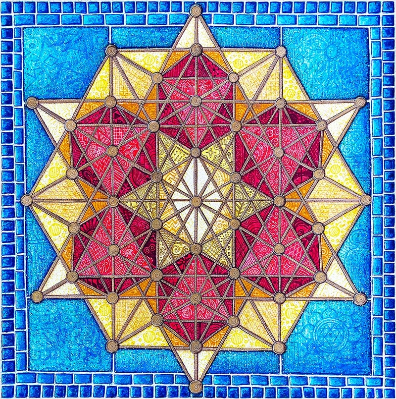 Portal of Balance: Divine Masculine 64 Tetrahedron