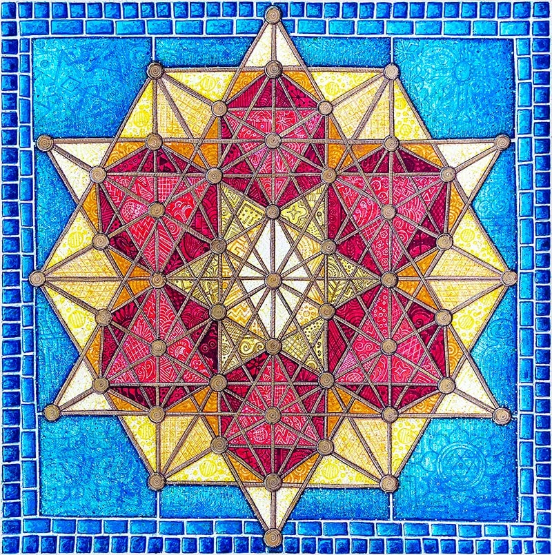 Portal of Balance: Divine Masculine 64 Tetrahedron