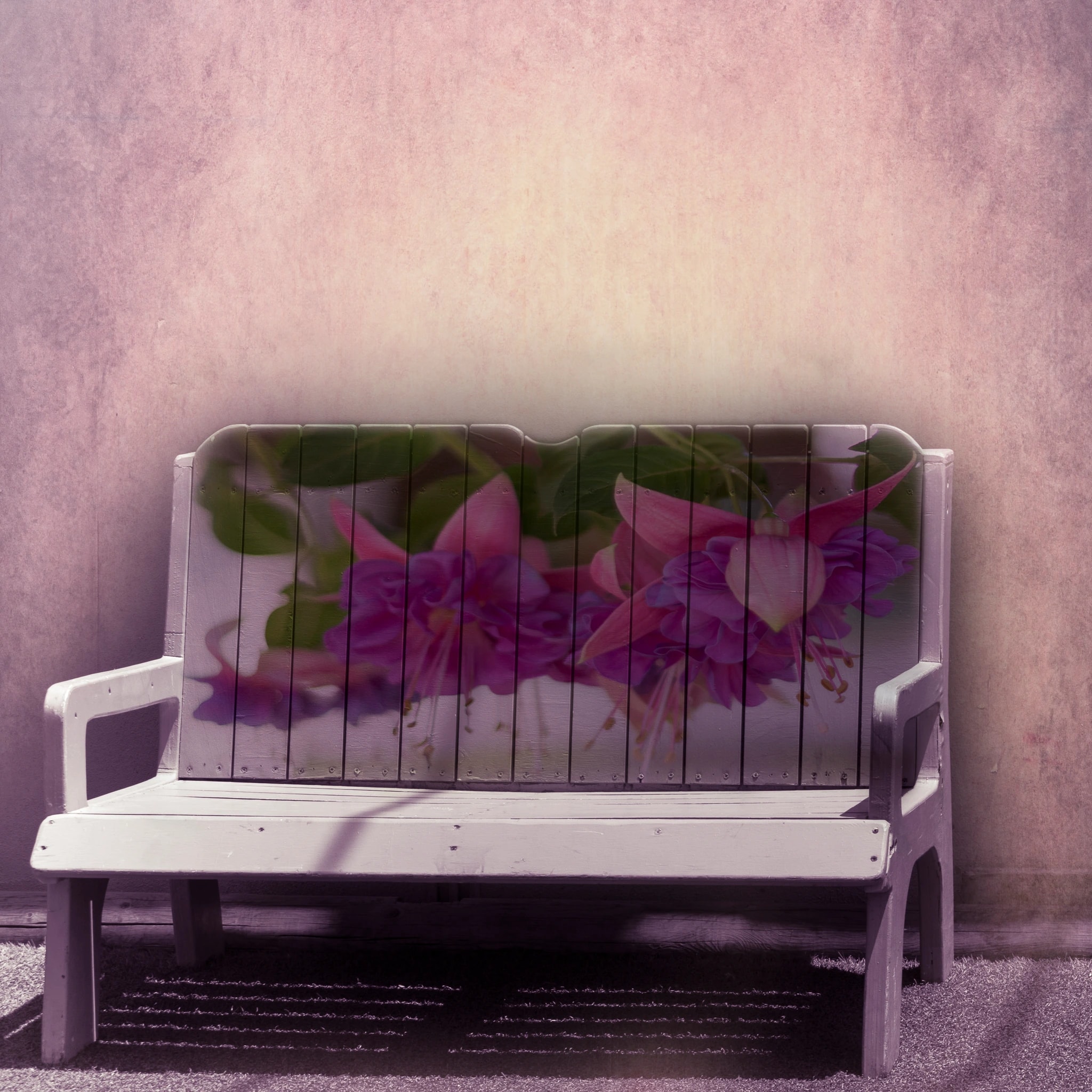 Purple Bench