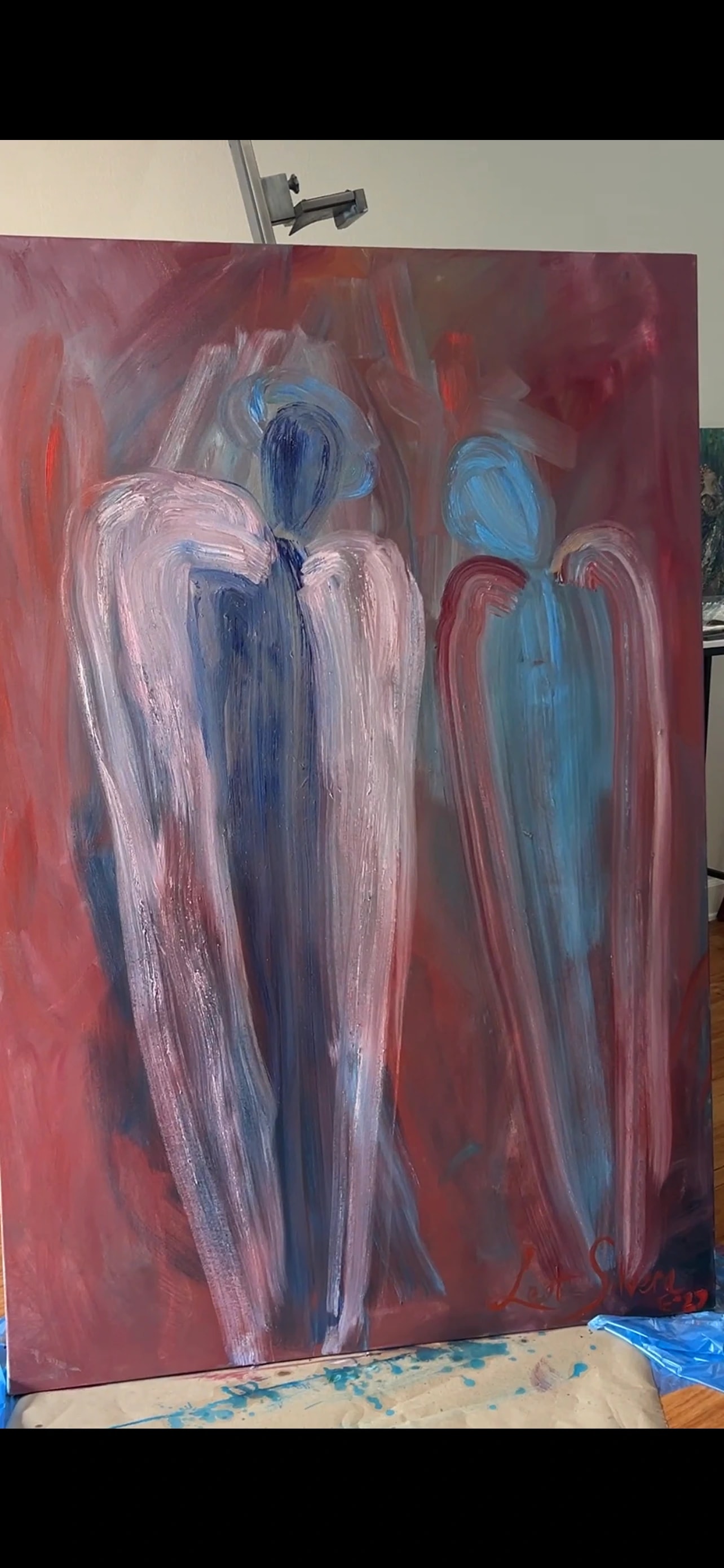 Blue and Rose Forms