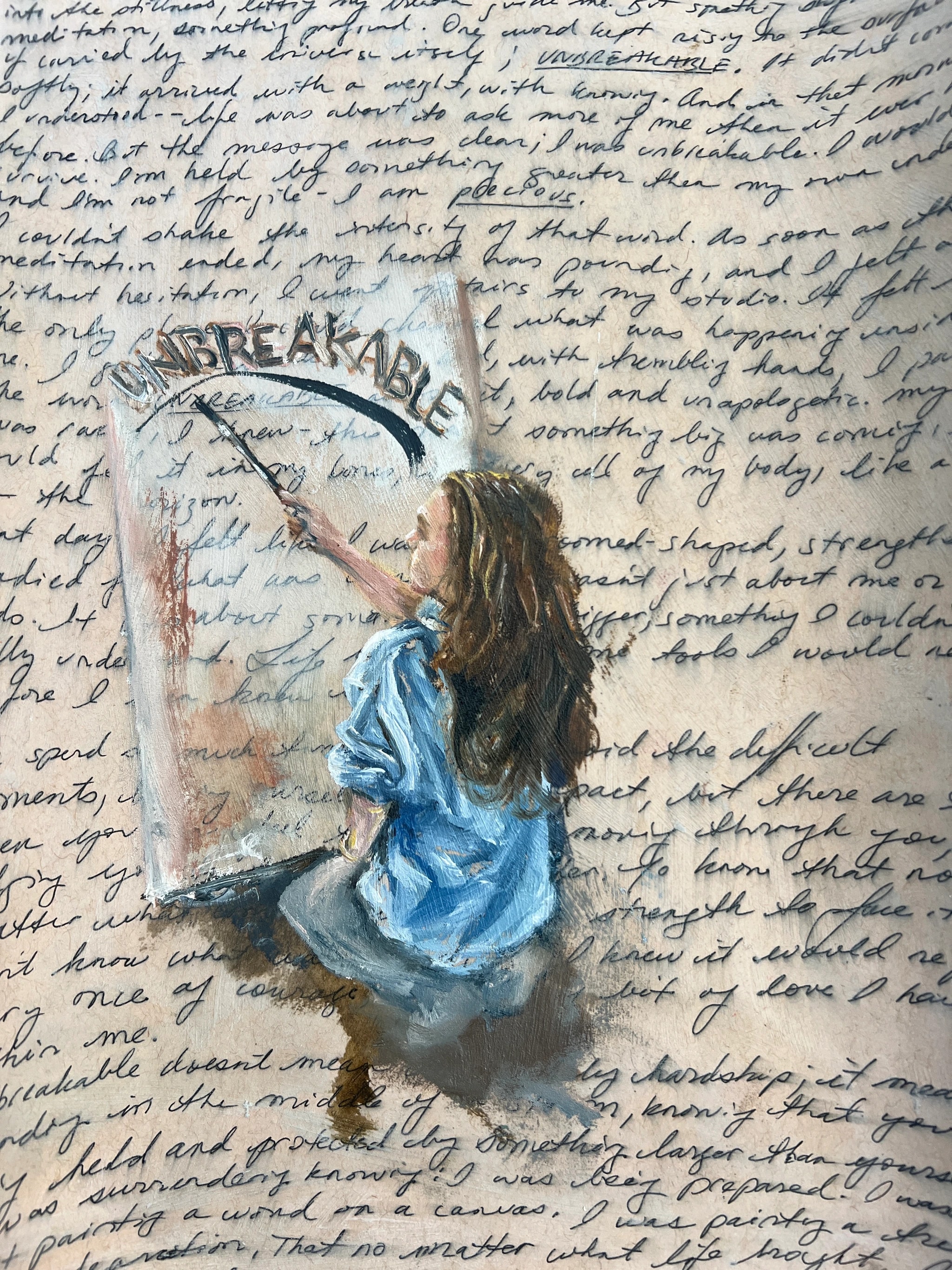 Painting Through Words