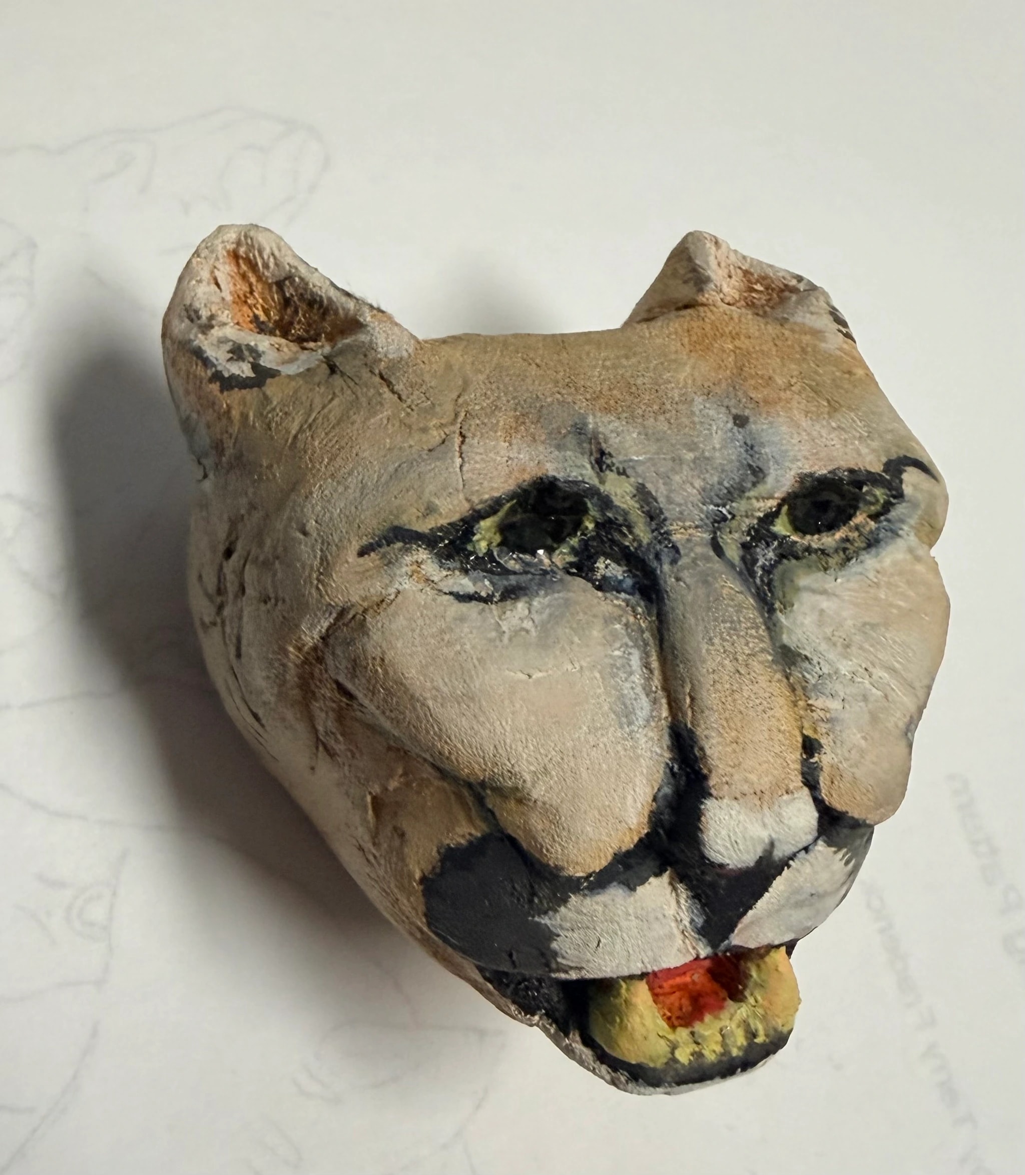 Cougar in Clay