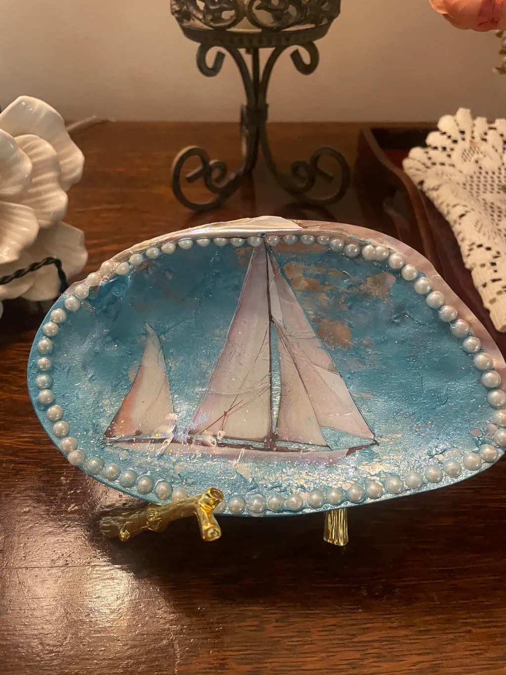 Sailing Pearl Tray