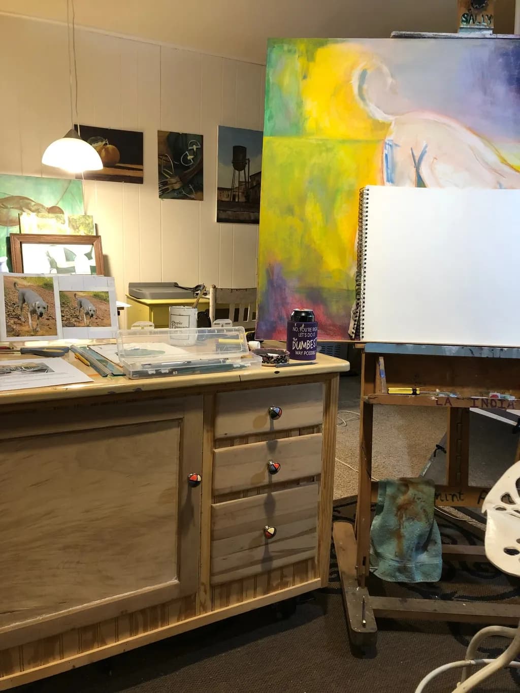 Creative Sanctuary: A Glimpse into the Artist's Studio