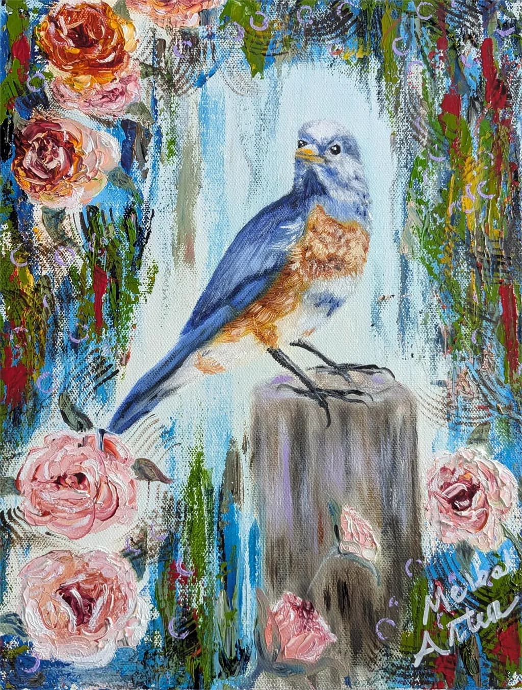 Bluebird Perch