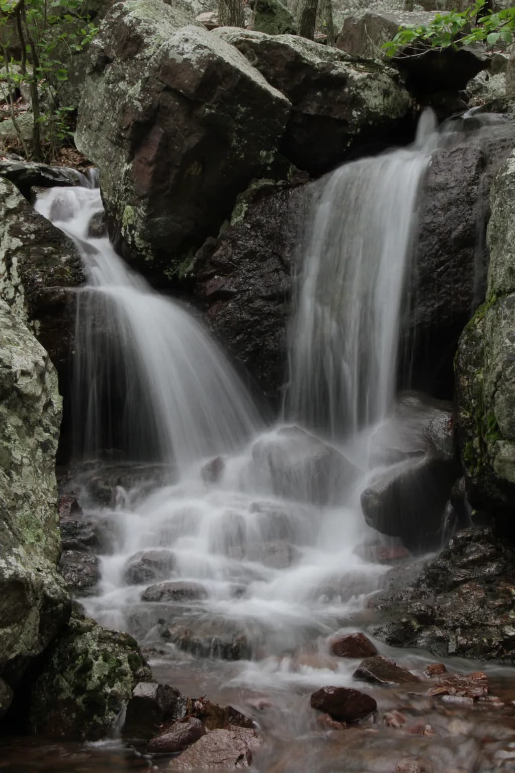 Whispers of the Waterfall: A Serene Dance of Nature's Elegance