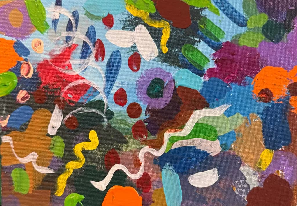 Colorful Abstract Canvas