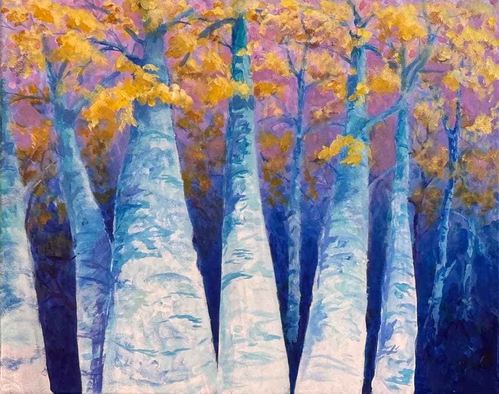 Birch Forest Glow