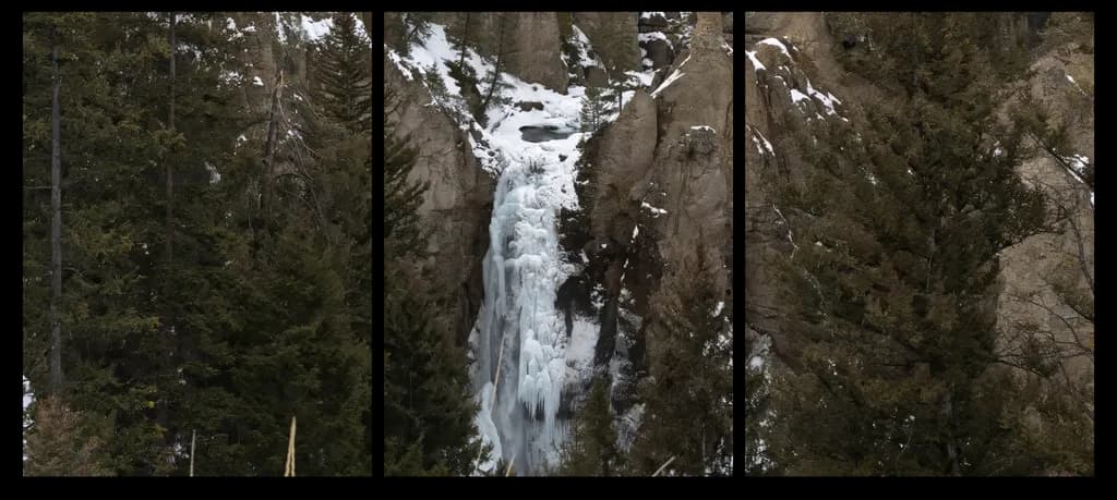Tower Fall Frozen