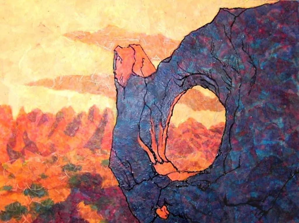 Desert Arch Sunset